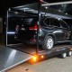 bmw x5 transport anhaenger seitlich offen | b.o.s. design